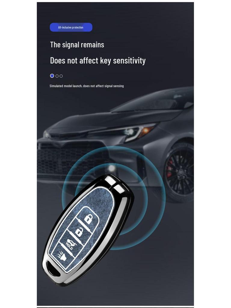Nissan Key Case: Metal Cover for Sylphy, Terra, Tiida, Qashqai, Murano, Kicks