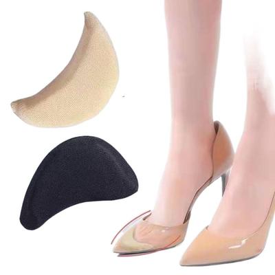 Sponge Adjustable Shoe Filler Half Sponge Shoes Cushion High Heels Toe Plug Forefoot Insert Pad