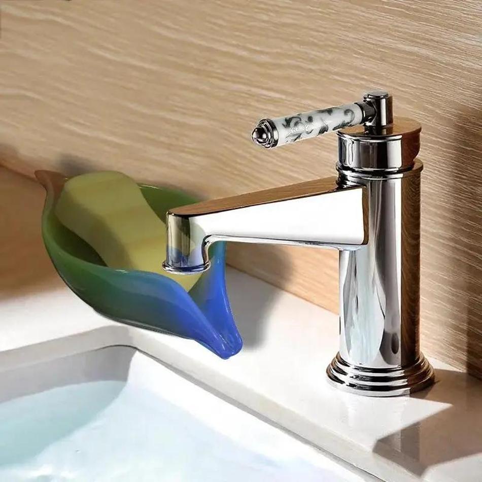 1 Pcs DIY Handmade Leaf Shape Soap Dish Silicone Mold Drain Soap Holder Box Mold Plate Storage Tray Mold Tray Gadget New