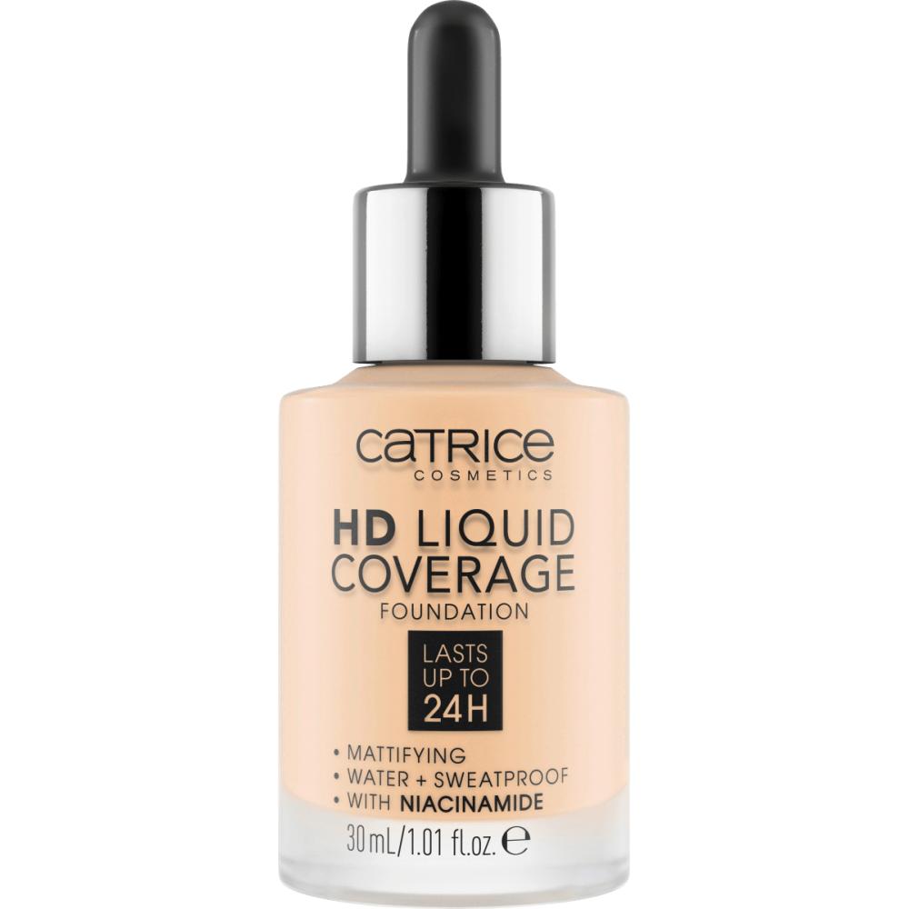 Catrice Foundation HD Liquid Coverage Waterproof 002, 30ml