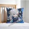 Genshin Impact Neuvillette Throw Pillow Case Sham 45X45Cm 35X35Cm Square Home Pillowcase Cushion Cover