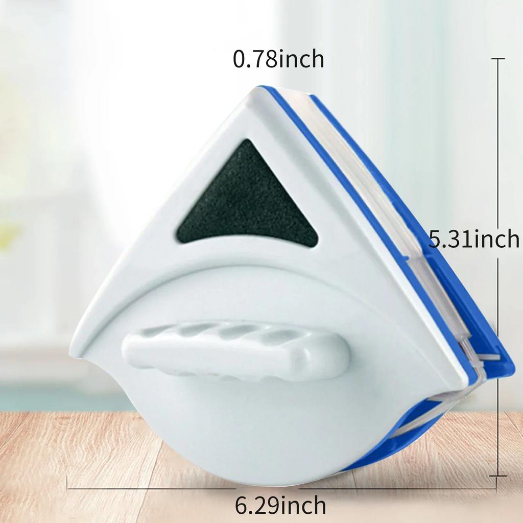 3-8mm Magnetic Window Cleaner Household Window Cleaning Brush Highrise Glass Automatic Drainage Wiper Glass Window Cleaning Tool