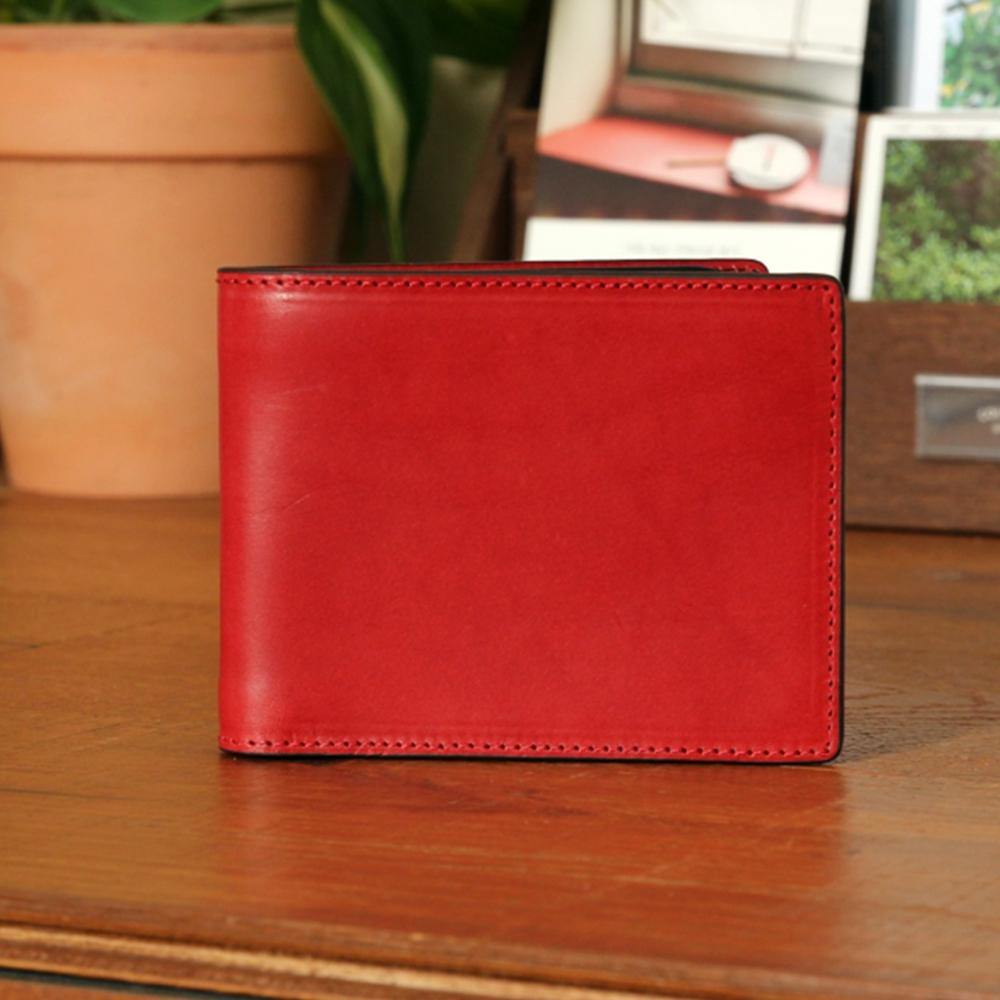 Matt Toscana Cowhide Men'S Combination Wallet Red