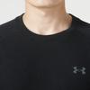Under Armour Waffel Rundhals Slim Fit Outdoor Sport Langarm T-Shirt Herren Oberteile Schwarz 1373179-002