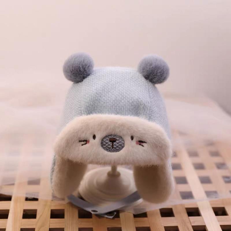 

Детская шапка Лэй Фэн Осень и Зима Младенцы и Малыши Милая Шапка-Шина Зимняя Утепленная Теплая Три Месяца Шапка для Защиты Ушей Младенца M жёлтый