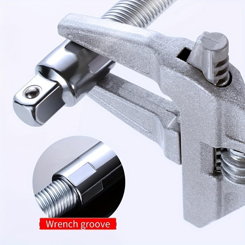1 pezzo Manicotto Chiave Elettrica, Barra di Estensione Universale, Albero Flessibile Pieghevole Più Barra di Collegamento di Forza, Strumenti per Chiavi a Bussola