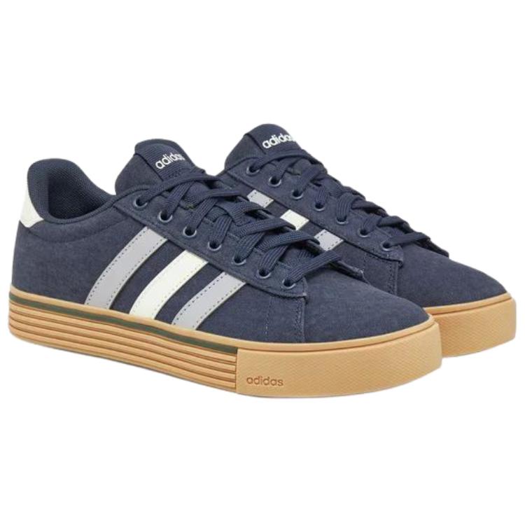 Adidas Daily 4.0 Versatile Comfortable Slip-Resistant Durable Low-Top Skate Shoes Unisex Sneakers Blue White JH6921