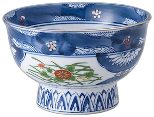 Somenkin Bowl x x Bowl Setomonohonpo Ko-Imari 5.5cm High-Based [16.5 16.5 10cm]
