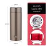 Xinuo 304 Stainless Steel Men's Business Thermos Cup, Large Capacity Vacuum Insulated Water Bottle for Home or Car 