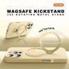 360° Magnetický Stojan Tekutý Silikonový Kryt na Telefon Pro iPhone 17 Air 13 14 15 16 Pro Max Plus Držák pro Magsafe Nabíjení Ochranný Kryt