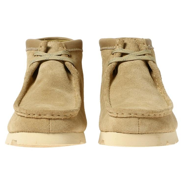 Clarks Wallabee Boots GTX Suede 'Maple' Men's 26168545