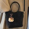 Handbag Bag Women's Winter Fashion Retro Shoulder Bag Commuter Messenger Bag Simple Bucket Bag