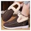 Cotton Boots, Suede Shoes, Thick Cotton Shoes, Women's Boots, Cold Resistant Shoes, Warm Shoes, Snow Boots, Short Boots