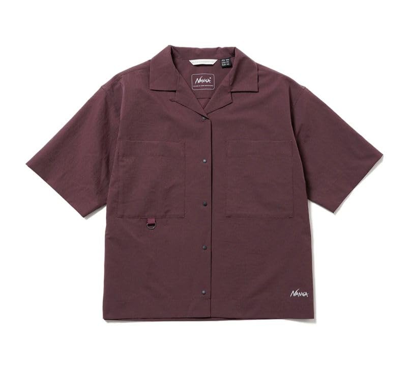 Dot Air Comfy Short Sleeve Shirt for Women DOT AIR COMFY SHIRT W [NANGA] S/S (WL, PLUM)
