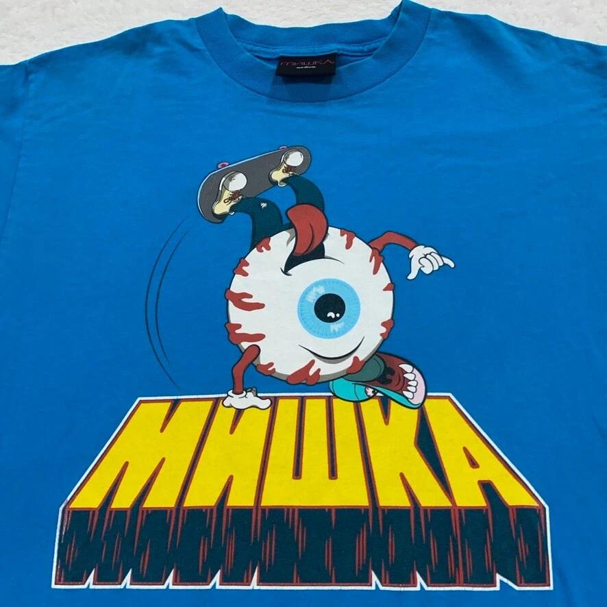 

Футболка MISHKA РАЗМЕР MEDIUM уличный стиль скейтборд нью-йорк глаз S