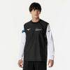 N-XT Volleyball Wear Sleeveless Piste Shirt V2MEB512 Unisex Black X Black L