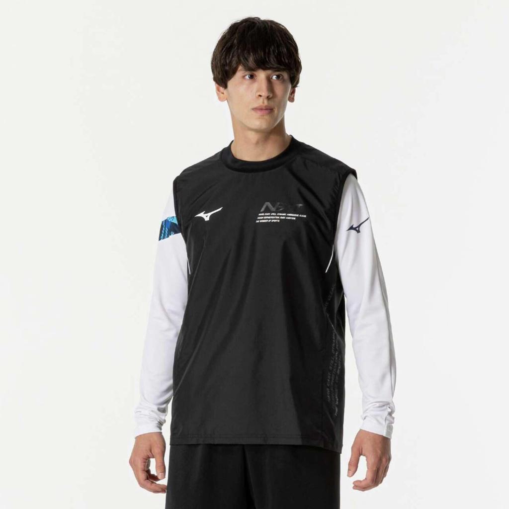 N-XT Volleyball Wear Sleeveless Piste Shirt V2MEB512 Unisex Black X Black L