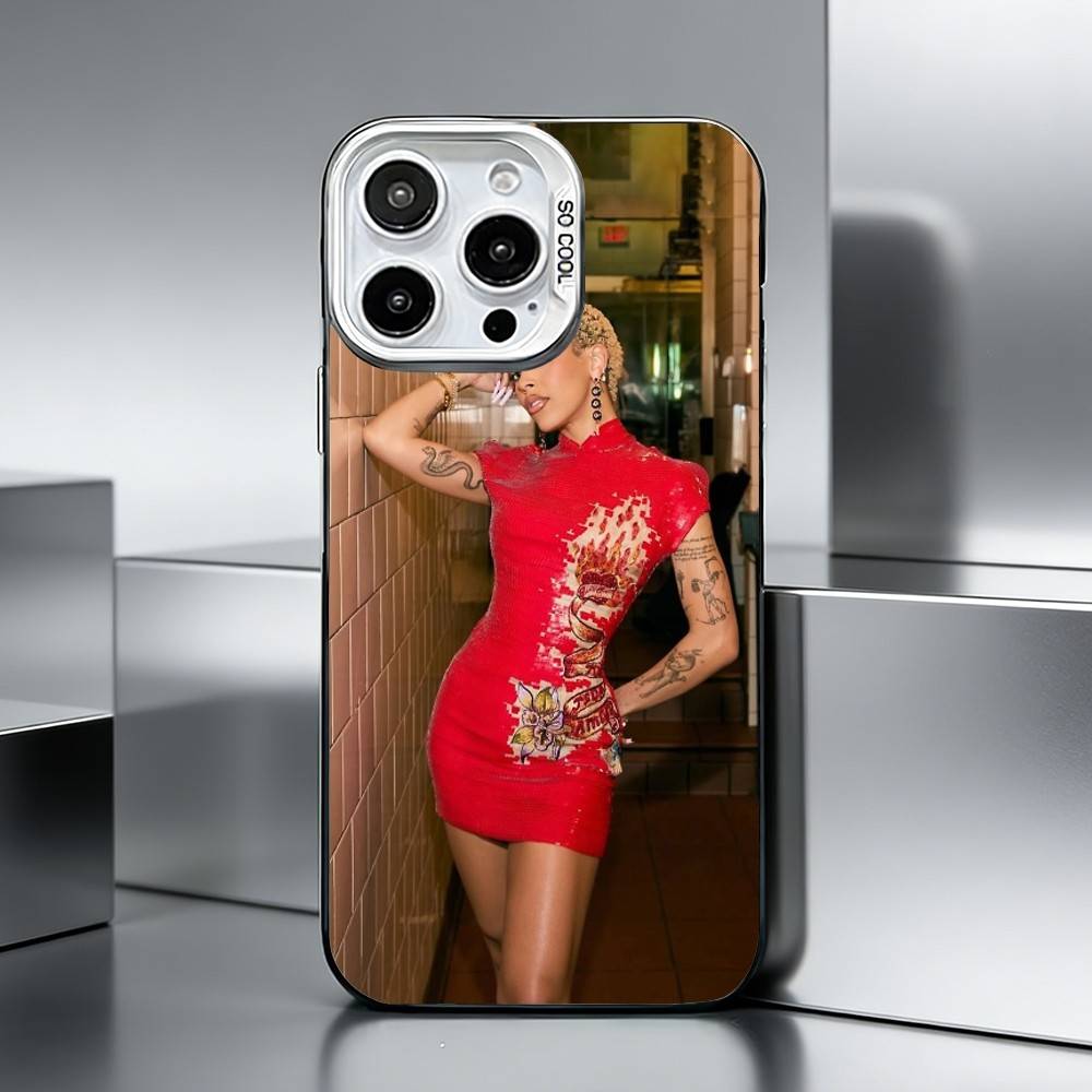 S-Singer D-Doja Cat Scarlet    Phone Case For iPhone 17,16,15,14,13,12,11 Plus,Pro Max,XS,Colored silver phone case iPhone12PROMAX