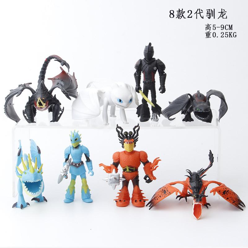 Charmante PVC-Cartoon-Drachenfiguren zur Autodekoration und als Sammler-Displaymodelle