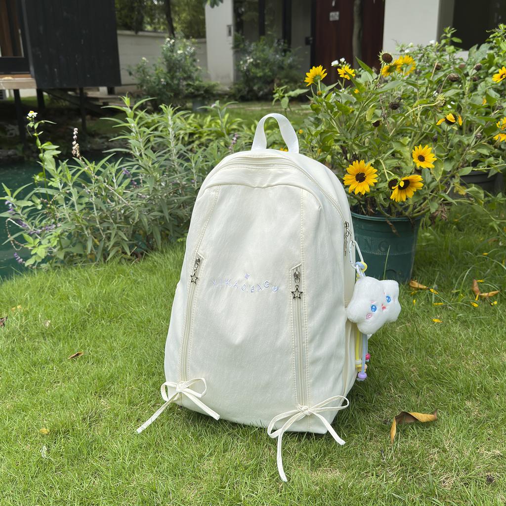 Schoolbag Niche Lightweight Nylon Backpack 1011 New Leisure Travel Junior High School Student Schoolbag Women's Backpack