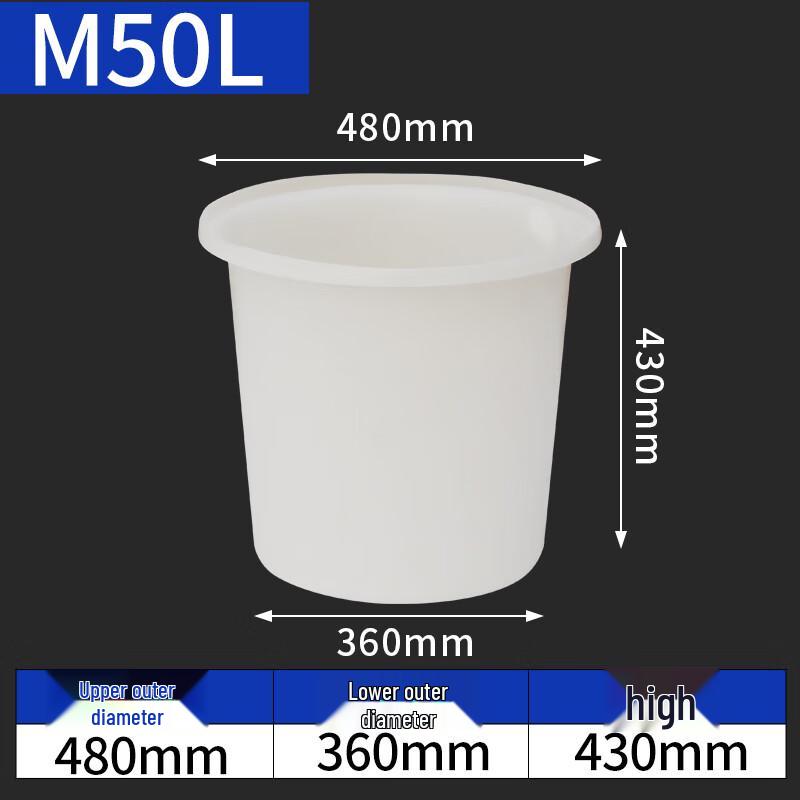 PE Plastic Multi-Purpose Storage Bucket