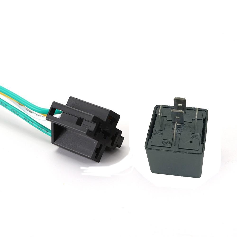 12V 24V Automotive Relay Auto Accessories High Quality 20A 40A Normally Closed Relay 5 Pin 5 Wire Car Fused Relay Relays 5