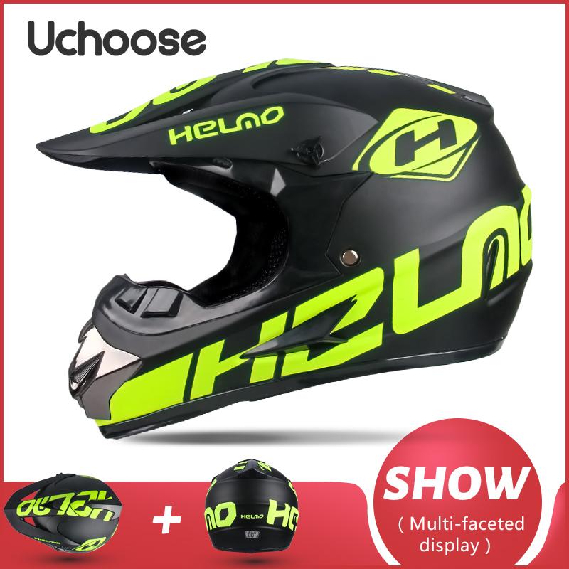 UCHOOSE Motorcycle Helmet Shark Motocross Off-Road Helm Children Moto Bike Accessories ATV Capacete De Moto Ike Downhill AM DH