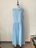 European and American Vacation Elegant Party Vacation Elegant Chiffon Dress New