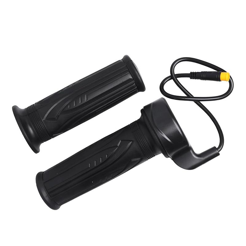 Right Handle Throttle Full Twist Throttle 24V 36V 48V 60V 72V With 3-Pin Waterproof/Sm Connector Suitable For Electric Bicycle