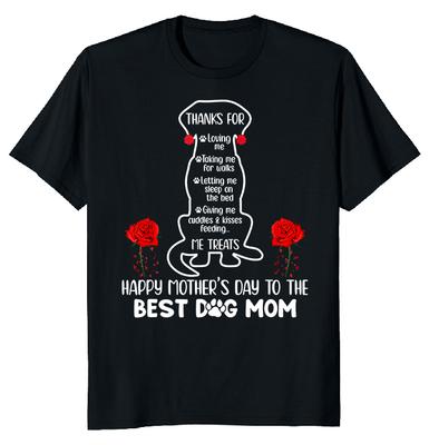 Tricou unisex pentru câine de Ziua Mamei