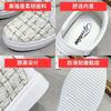 Fashion Hidden Wedge Sneakers Women Platform Checkered Loafers Women Tenis Feminino Wedges Shoes Slip-on Modis Clogs Dress Glitter Fall
