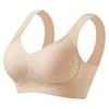 Women's Spring and Summer Small Chest Gathers To Prevent Sag and Pull No Underwire Vest Type No Trace Underwear