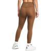 Under Armour Meridian Solid Color Elastic Mid-Waist Slim Fit Nine-Point Sports Pants Women Pants Moss-Brown 1382525-253
