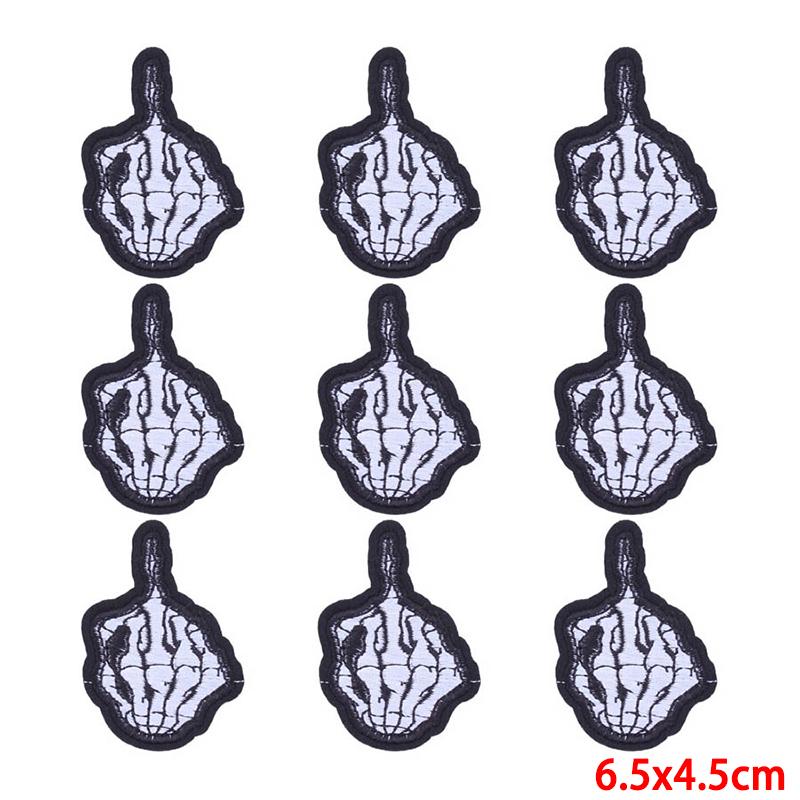 10 teile/los Großhandel Stickerei Patch Eisen Auf Patches Für Kleidung Patches Auf Kleidung Jacken Dekor Applikation Nähen Liefert