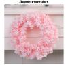 Cherry Blossom Pink Christmas Wreath - Pink Door Hanger Decoration