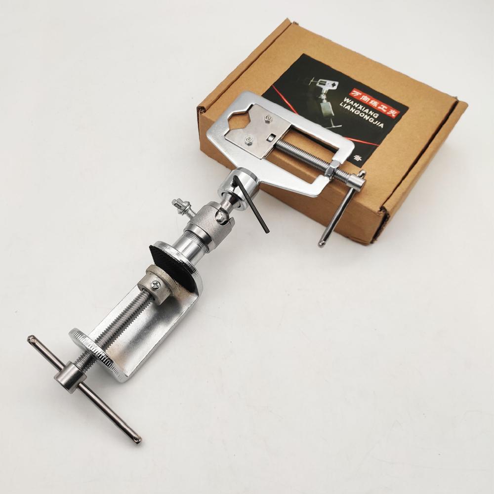 Practice Clamp Tool Metal Alloy Adjustable Locksmith Tool Softcover Type Practice Lock Vise Clamp