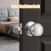 Universal Door Handle Knobs Bedroom Living Room Lock Bathroom Entrance Locks Accessories Without Keys Door Lock