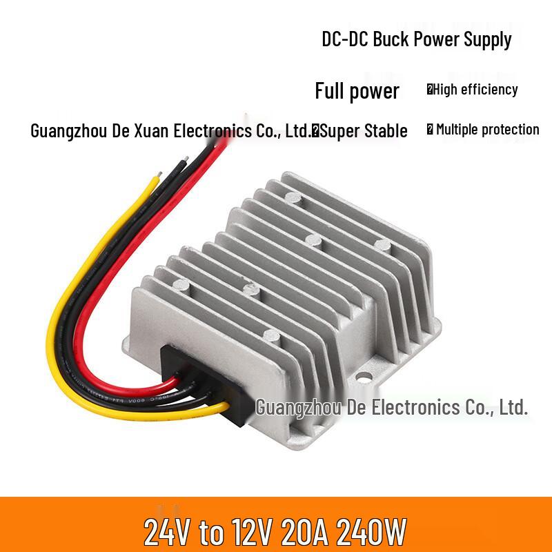 Abdo DC-DC 24V to 12V 20A Car Power Converter