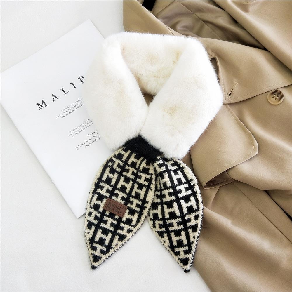 Eșarfă Nouă Femei Încântător Toamnă Iarnă În aer liber Căldură Rezistă Eșarfă Protecția gâtului Guler de lână