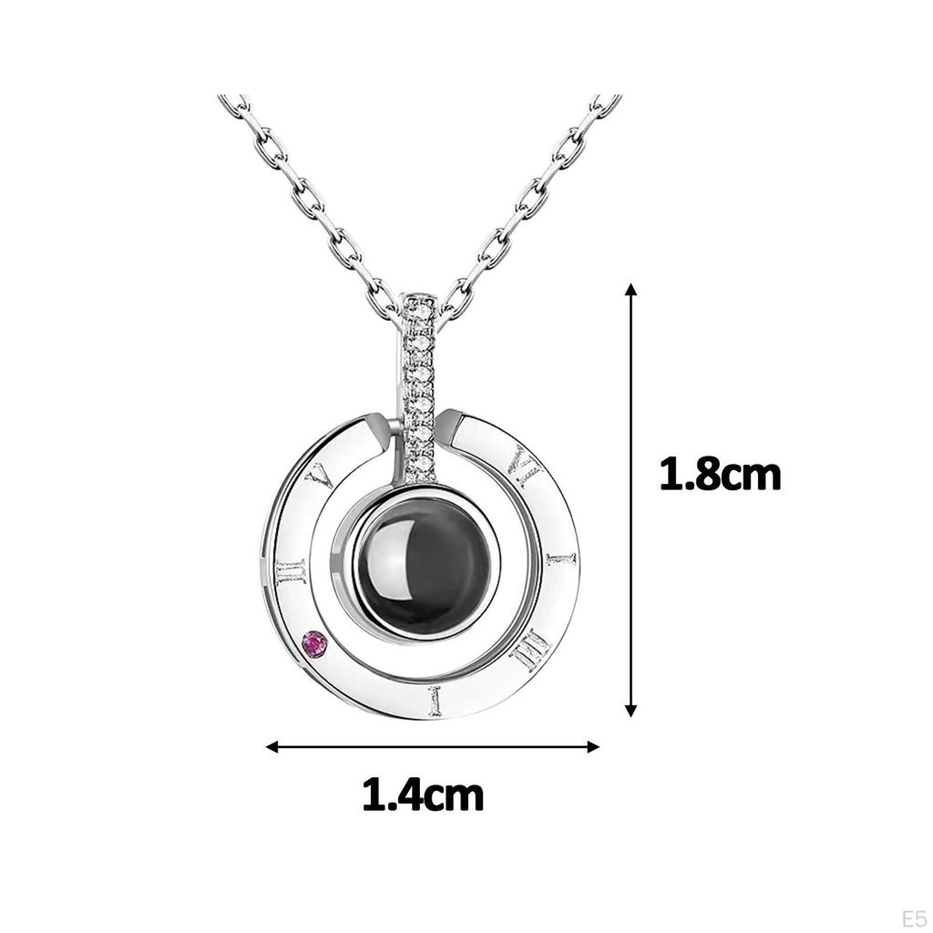 Elegante Herz-Anhänger-Halskette für Damen - Perfektes Valentinstagsgeschenk für sie
