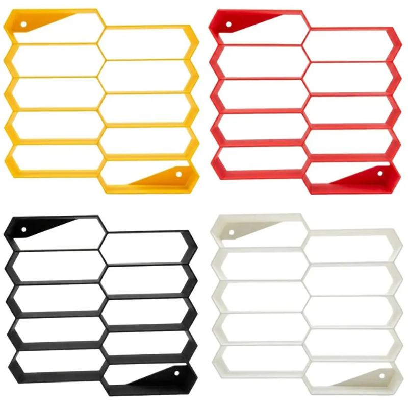 3D Printing Car Model Display Rack Creative 10 Grids Cars Model Storage Box Save Space Large Capacity Collection Show Holder