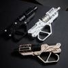 EDC QT-3000 Revolver Flip Push Slider Gun Telescopic Folding Decompression Fidget Spinner Stress Relief Metal Fingertip Gyro Toy