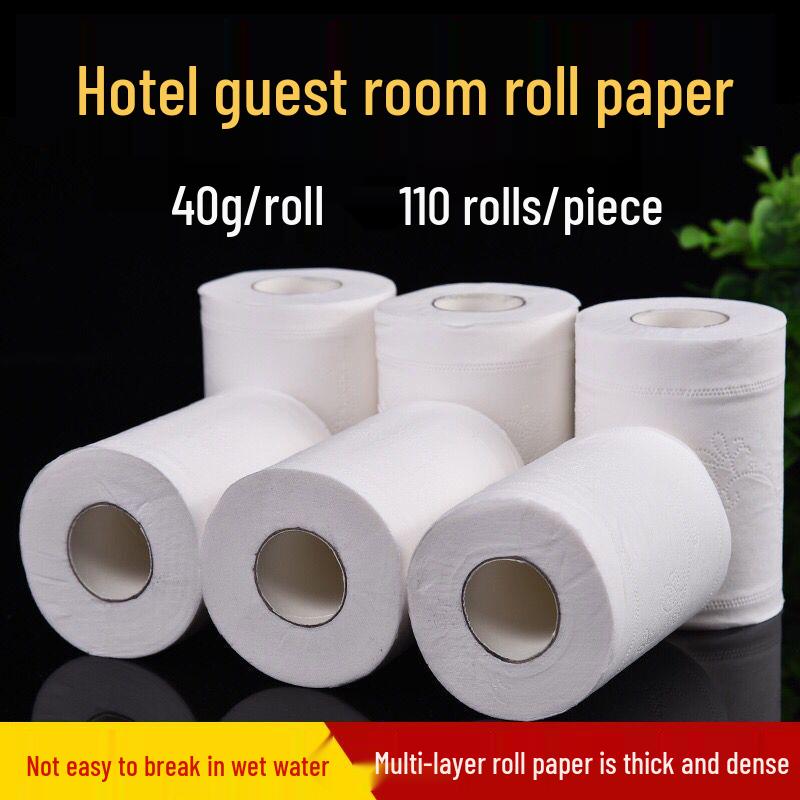 

Hotel Guest Room Toilet Paper, 40g Small Roll, Boxed