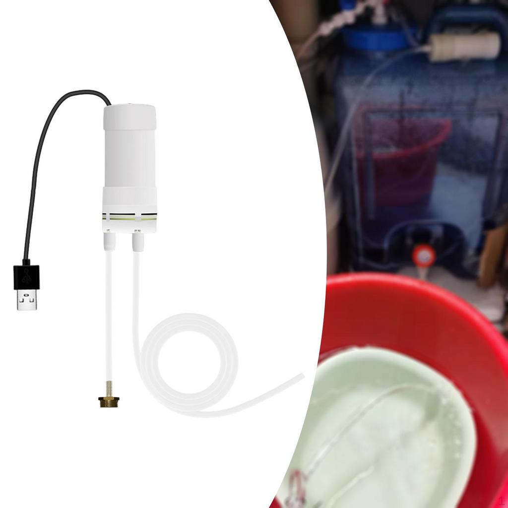 Mini-Tragbare Wasserpumpe, manuell, hohe Effizienz, geringer Stromverbrauch, selbstansaugend, USB-betrieben