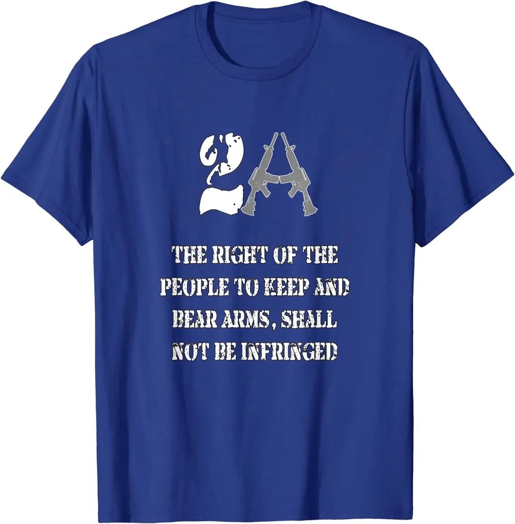 Shall Not Be Infringed 2nd Amendment TShirt 100 Cotton ONeck Summer Short Sleeve Casual Mens Tshirt Size S3XL
