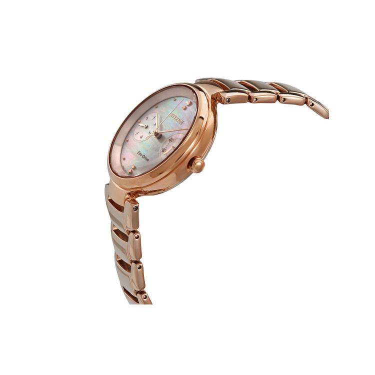 CITIZEN C Collection Light Powered Quartz Movement Stainless Steel Strap Watch Women's Watch FD1103-89Y
