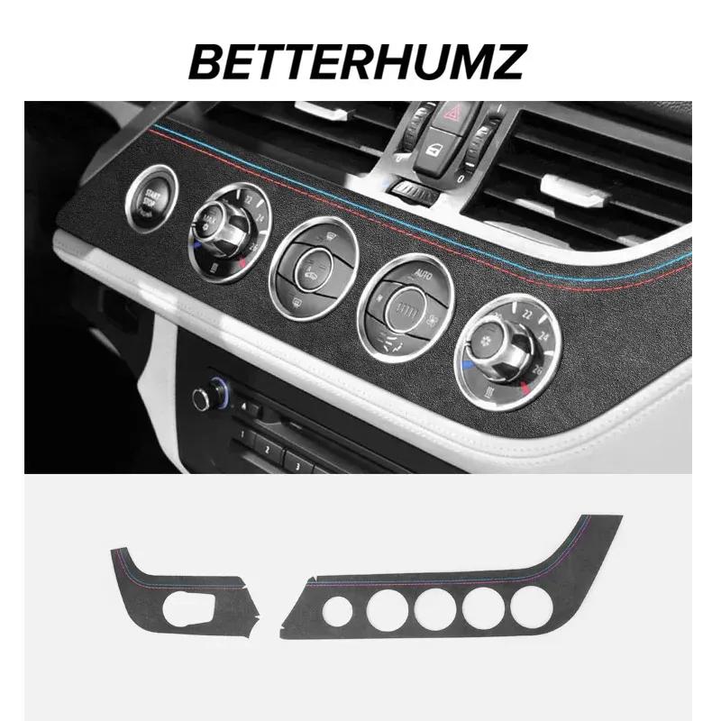 For BMW Z4 E89 2009-2016 Dashboard Trument Panel Trim Strip Performance Made of Alcantara Sticker Car Auto Interior Accessory