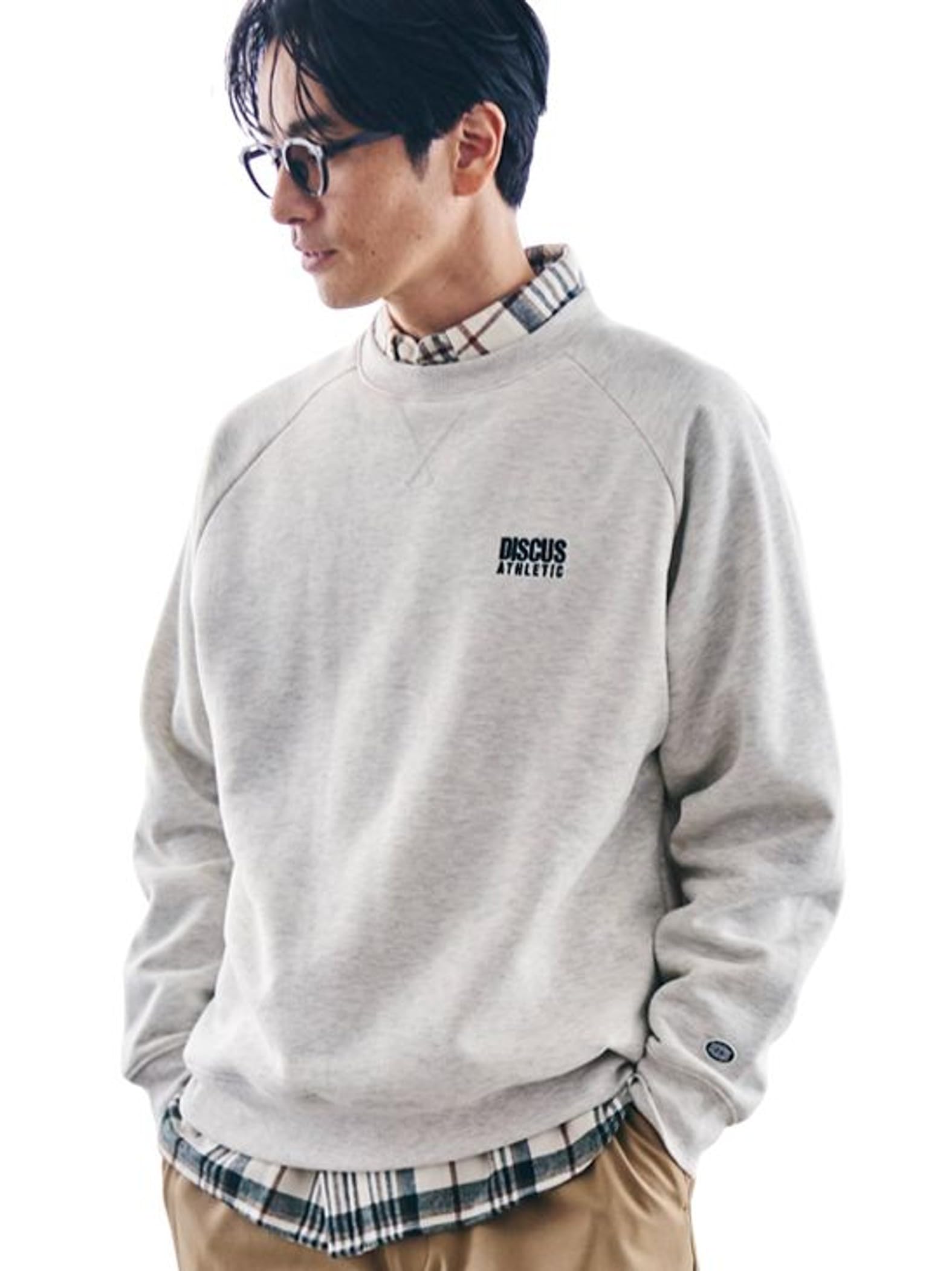 

Cohen DISCUS Custom-Made Fleece-Lined Sweat Pullover 75206060494 0370 OFF WHITE(03) L