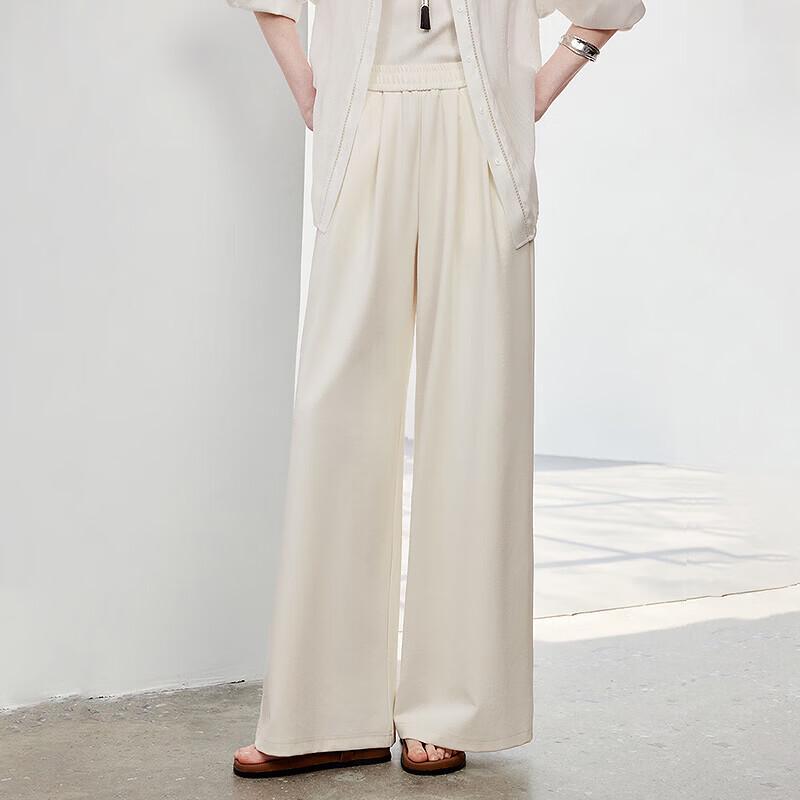 Women's High-Waisted Airy Wide-Leg Lounge Pants