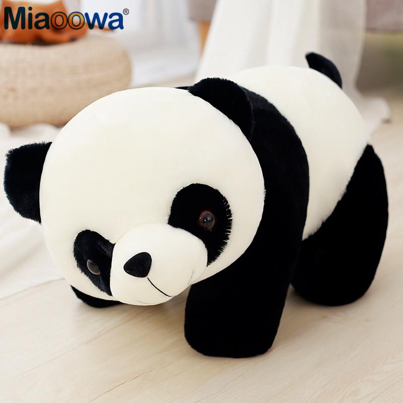 20-70cm Niedliches Baby Großer Riesenpanda Bär Plüsch Stofftier Puppe Tiere Spielzeug Kissen Cartoon Kawaii Puppen Mädchen Liebhaber Geschenke